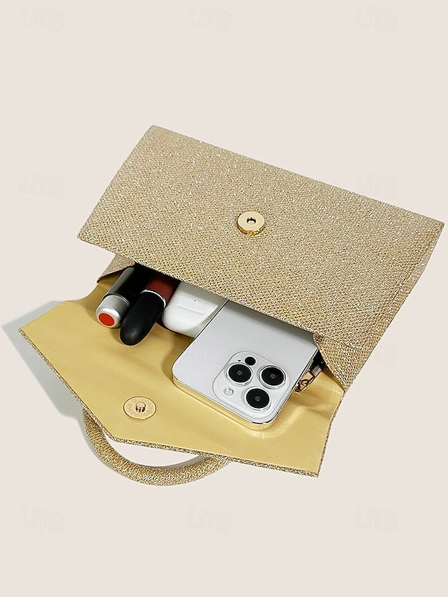 Clutch Bag Shoulder Polyester Women's Evening Flap Bags
