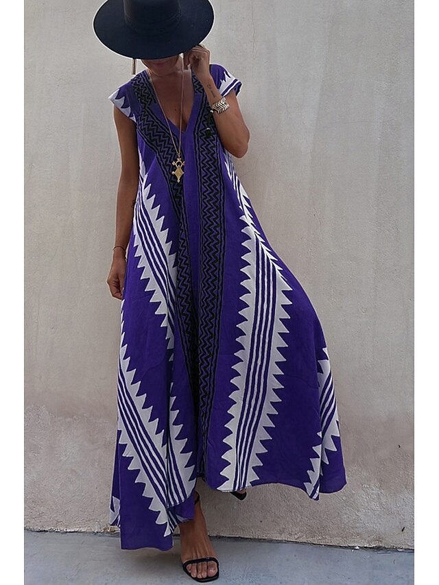 Women's Midi Dress Cocktail Dress Floral Dress Boho Dress