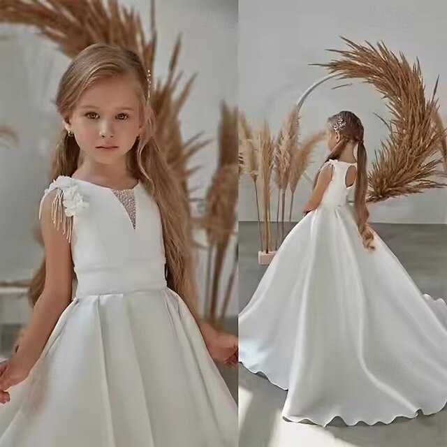 Dress Communion Girls' Flower Party First Girl