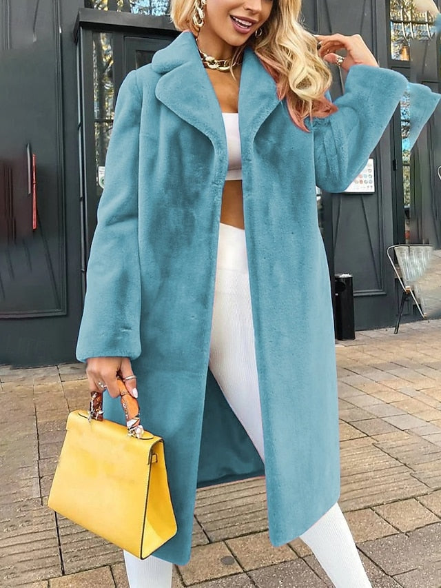 Warm  Furs Women's Faux Coat Comfortable Fur