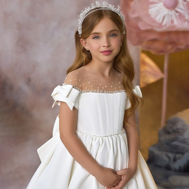 Girls' Party First Dress Flower Girl Communion