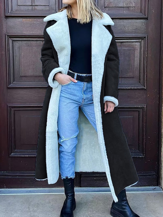 Breathable Jacket Teddy Women's Coat Fleece Pocket Warm