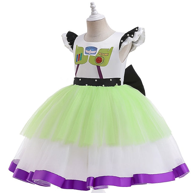 Girl Buzz Toy Cosplay Lightyear Flower Story Costume