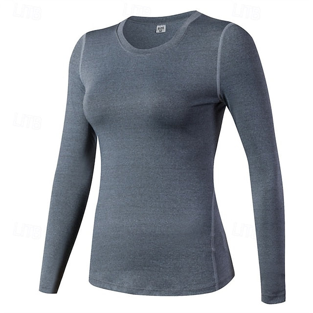 Women's Sports shirts pilates top Sports Top Flat Neckline