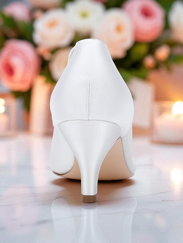 and White Mesh Wedding with Polka Women's Low Dot Shoes
