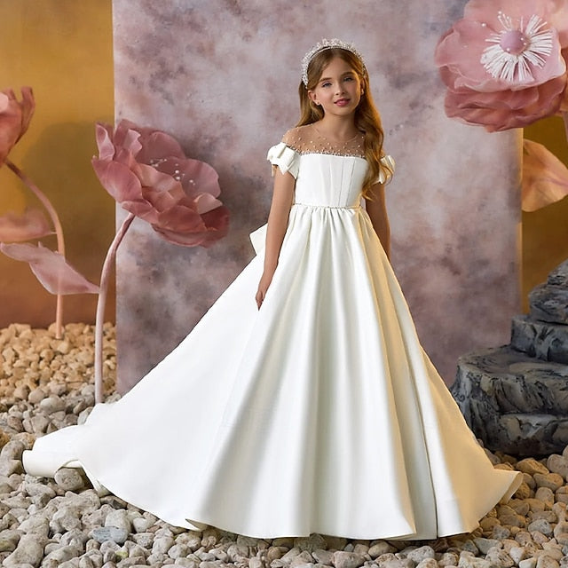 Girls' Party First Dress Flower Girl Communion