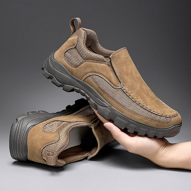 Sandals Slip-On Perforated Design Stylish with Maroon Men's