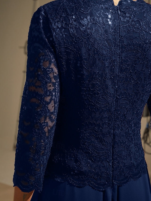 Women's Midi Dress Chiffon Dress A Line Dress Elegant