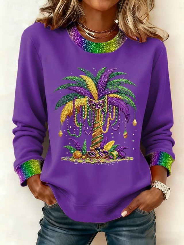 Women's Pullover Sweatshirt Hoodies Graphic Fashion Casual