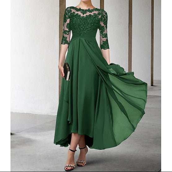 Elegant Bride Dress of Wedding Mother the Guest A-Line Size Plus