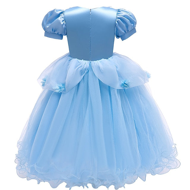 Girl Flower Girls' Movie Dress Princess Cinderella