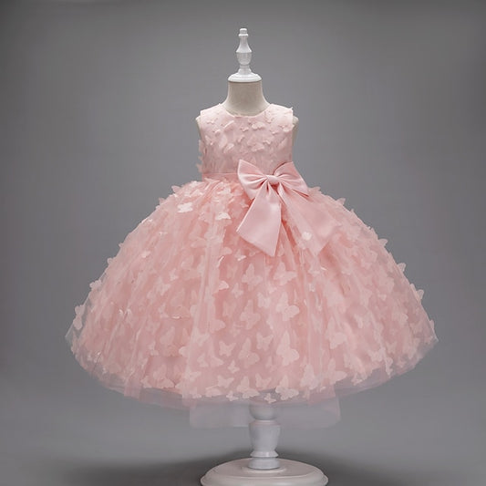 Flower Dress Party Kids Girls' Butterfly Girl