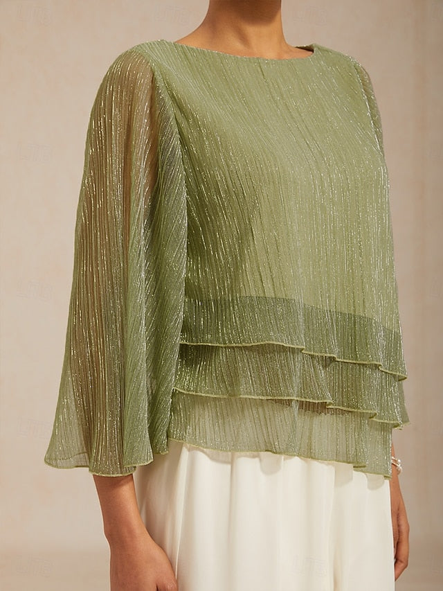 Women's Blouse Dressy Tops Flowy Tops Chiffon Tops Sequins