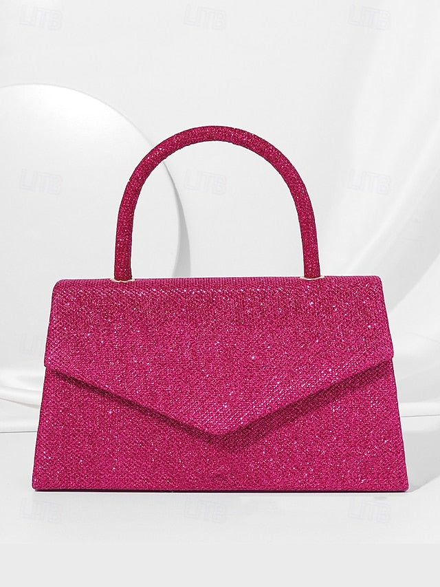 Clutch Bag Shoulder Polyester Women's Evening Flap Bags