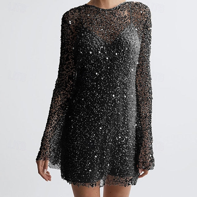 Women's Mini Dress Cocktail Dress Two Piece Dress Fashion