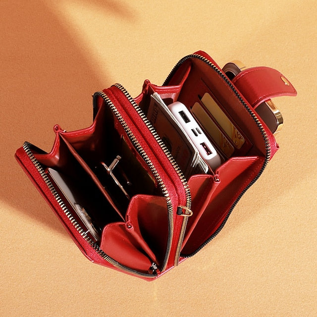 PU Shoulder Crossbody Bag Women's Phone Mobile