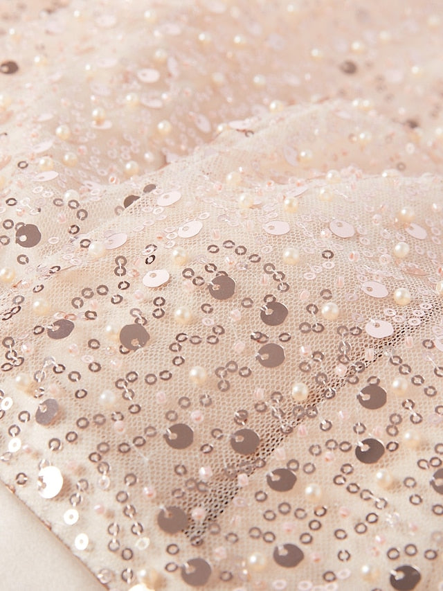 Gown Mermaid Elegant Floor Masquerade Evening Carnival Dress