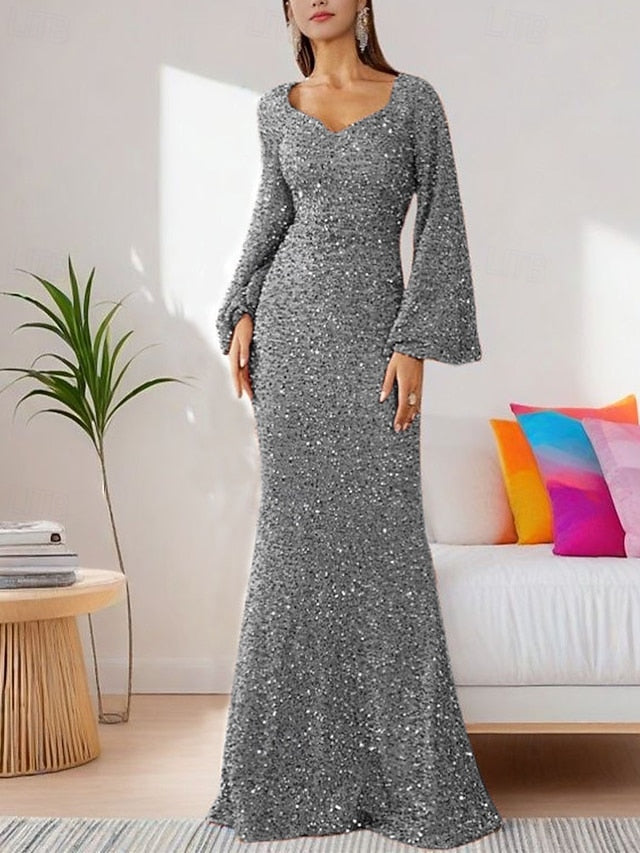 Women's Long Dress Maxi Dress Sequin Dress Cocktail Dress
