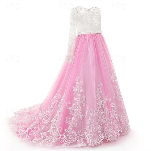 Princess Flower Kid's Dress Girls' Girl