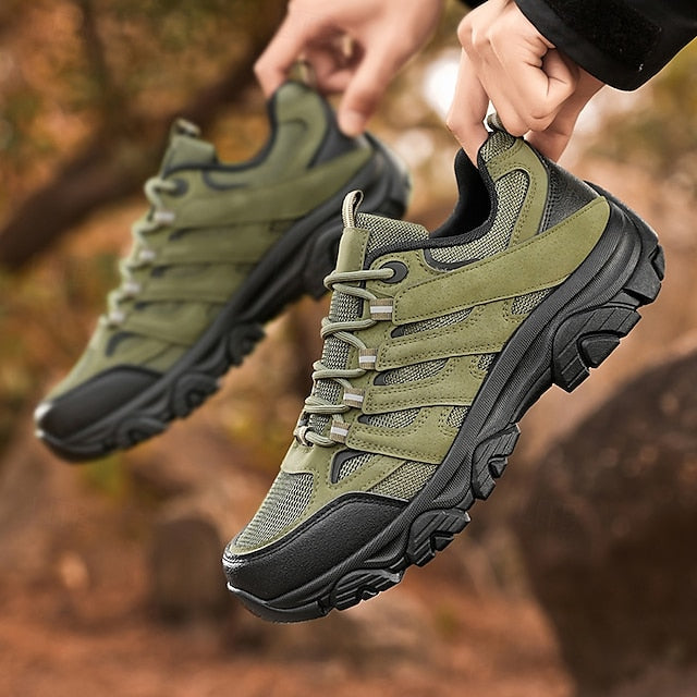 Sneakers Beige - Hiking Men's Outdoor Lightweight