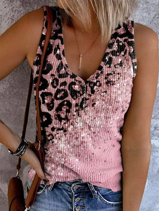 Women's Camisole Tank Top Print Ombre Graphic Geometric
