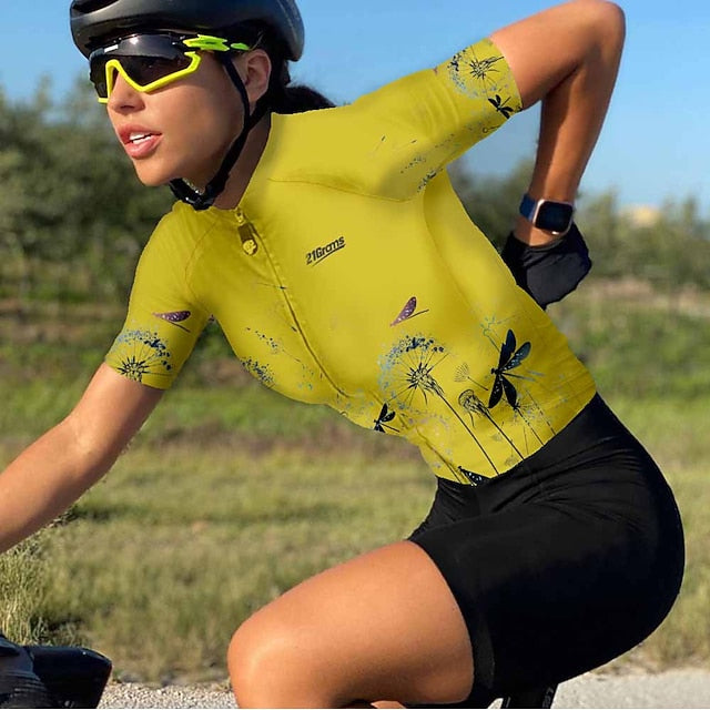 Women's Cycling Jersey Graphic Patterned Floral Botanical