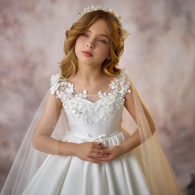First Flower Girl Girls' Communion Dress Formal
