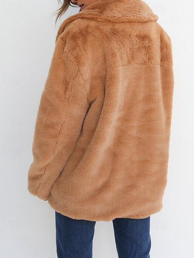 Furs Teddy Women's Coat Warm Fur Comfortable Faux