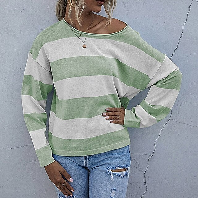 Women's Pullover Sweatshirt Pullover Sweater Long Sleeve