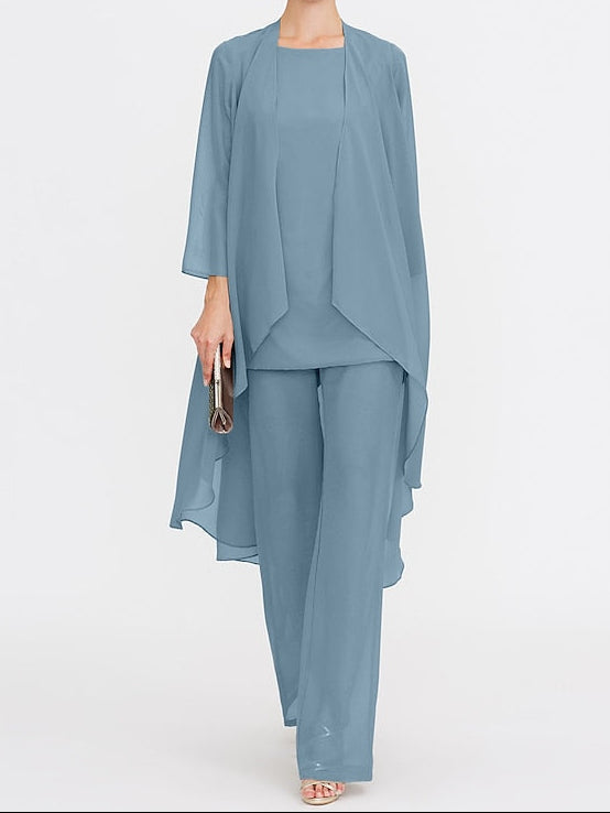 3 Mother Wedding Piece the of Bride Beach Pantsuit