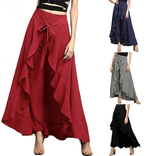Women's Slacks Pants Trousers Fashion Streetwear Full