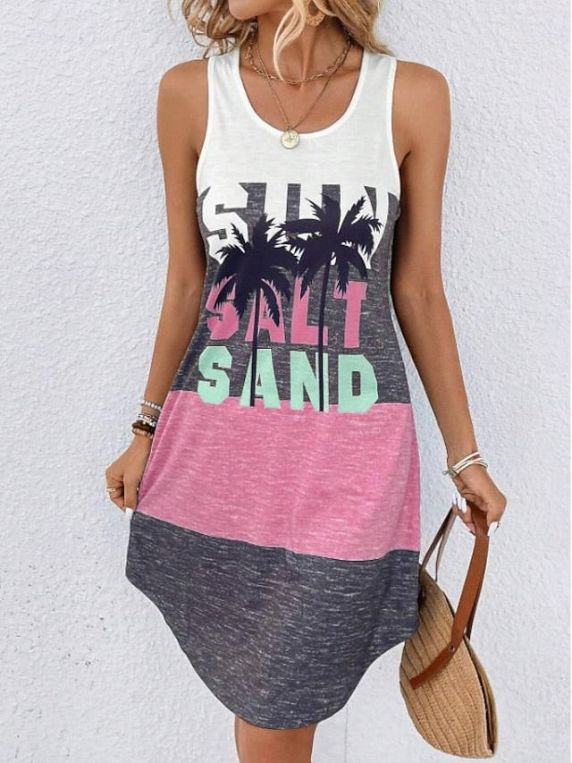 Women's Mini Dress Summer Dress Vacation Casual Beach Daily