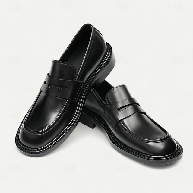 Leather Tan Men's Shoes with and Wingtip in Formal Brown