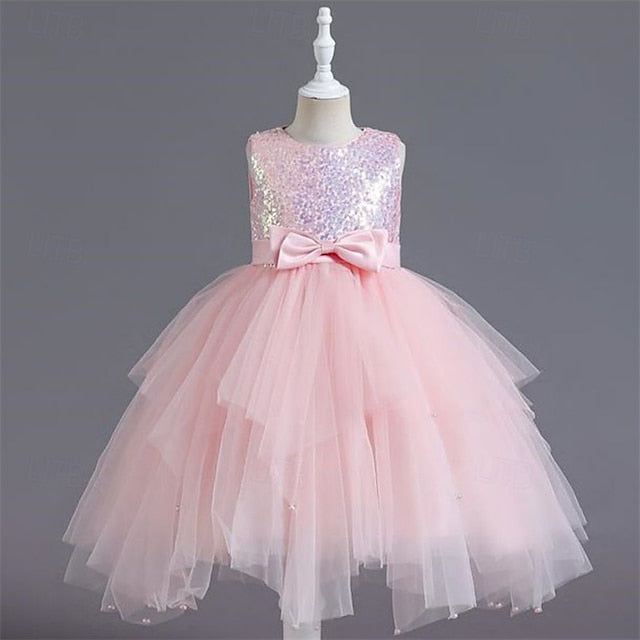 Princess Flower Girls' Girl Kid's Dress
