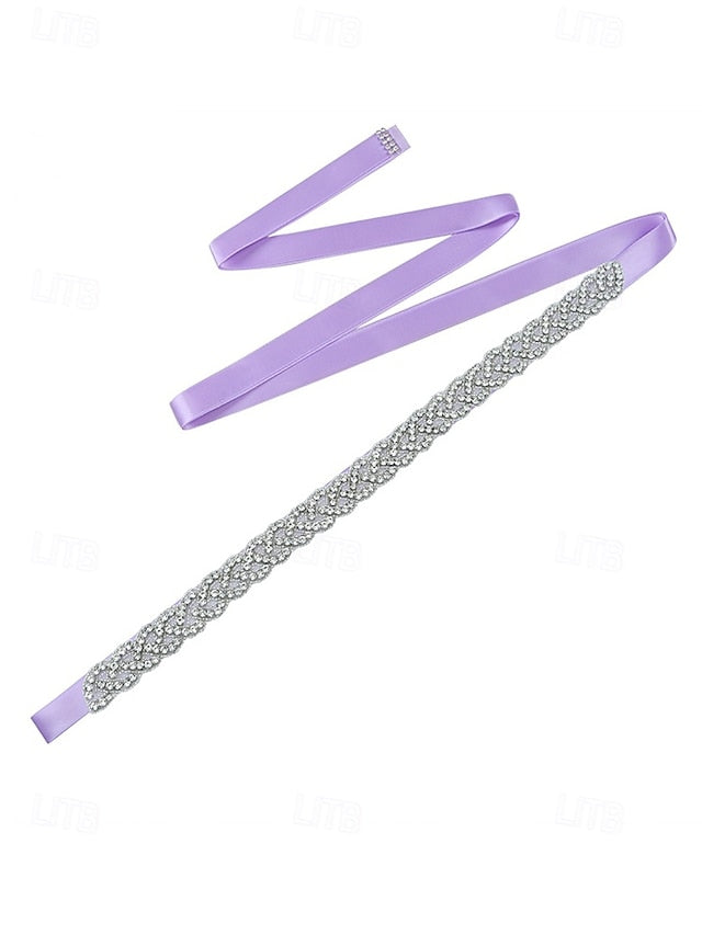 Rhinestone Wedding – Bridal Elegant Crystal Waistband