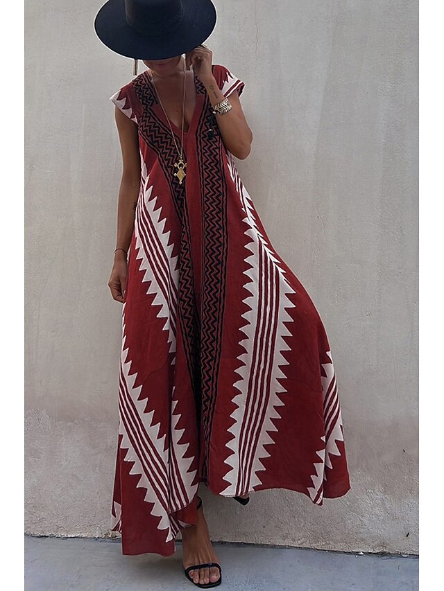 Women's Midi Dress Cocktail Dress Floral Dress Boho Dress