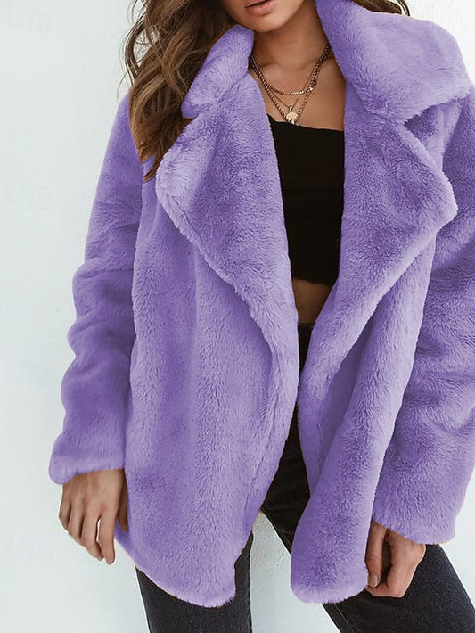 Furs Teddy Women's Coat Warm Fur Comfortable Faux