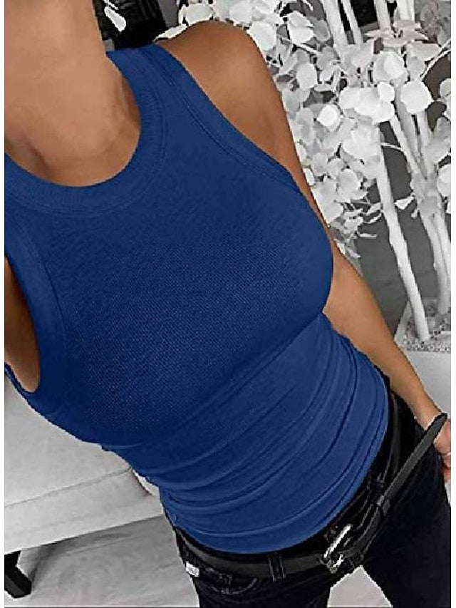 Women's Camisole Tank Top Going Out Tops Almond Pink Black