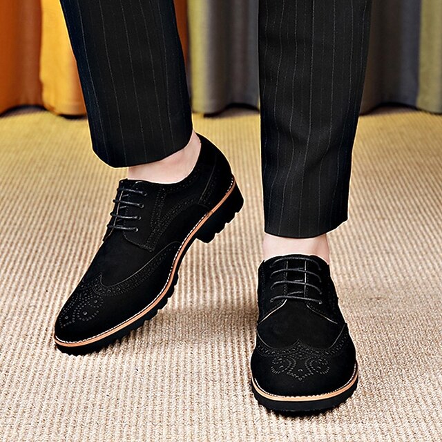 Brogue Men's Vintage Brown – Shoes Derby Lace-Up