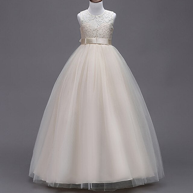 Evening Dress Flower Girls' Girl Gown Party