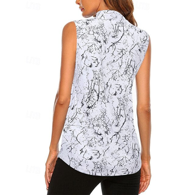 Women's Graphic Sport Shirt Golf Polo Shirt Tennis Shirt