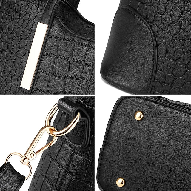 Handbag Shoulder Bag Crossbody Boston PU Women's