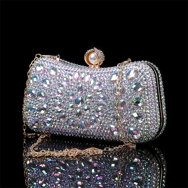 Clutch Crystal Luxury Women's – Evening Multicolor