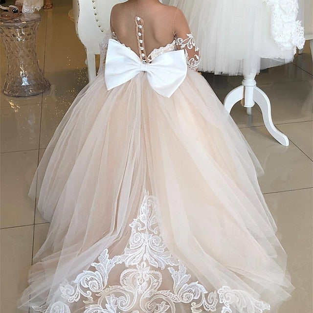 Dress Flower Girl Girls' Princess Kid's