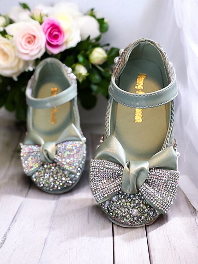 Shoes – Mary Bow Jane Sparkly Rhinestone Glitter Girls'