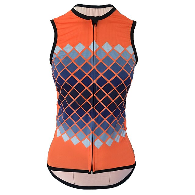 Women's Cycling Vest Cycling Jersey Gradient Sleeveless