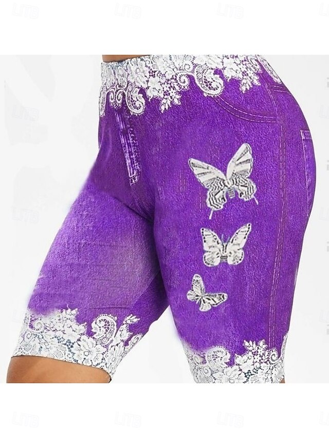 Women's Shorts Leggings Vacation Streetwear Casual Knee