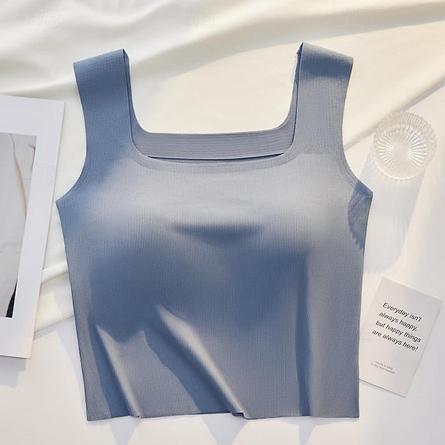 Women's Camisole Tank Top Basic Sleeveless Regular Tops