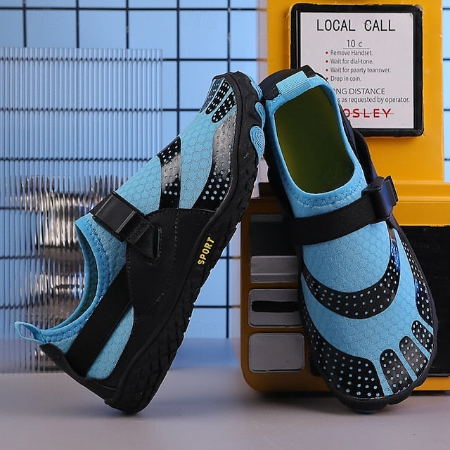 Men's Woven Trendy – Knit Nylon Sneakers Multicolor