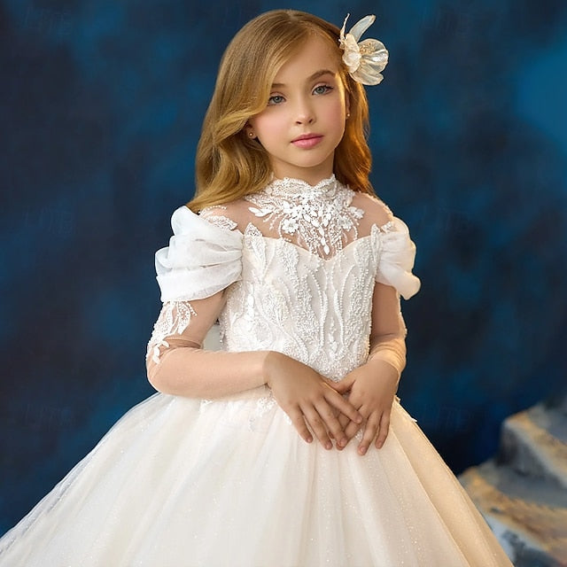Dress Communion Party Girl Kids Flower Girls' First